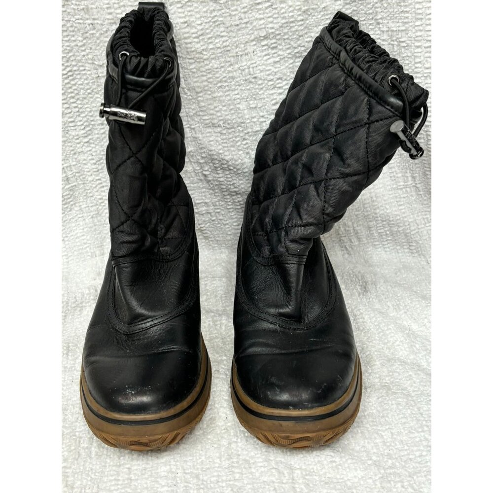 Coach Women's Black Quilted Samara Winter Boots Size 7.5 #45350 - Picture 2 of 12